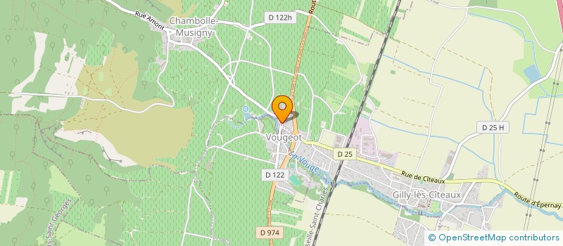 localisation de l'entreprise CONFIMMO à VOUGEOT