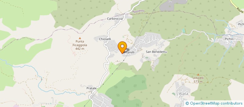 localisation de l'entreprise CONFINAGGIA à ALATA