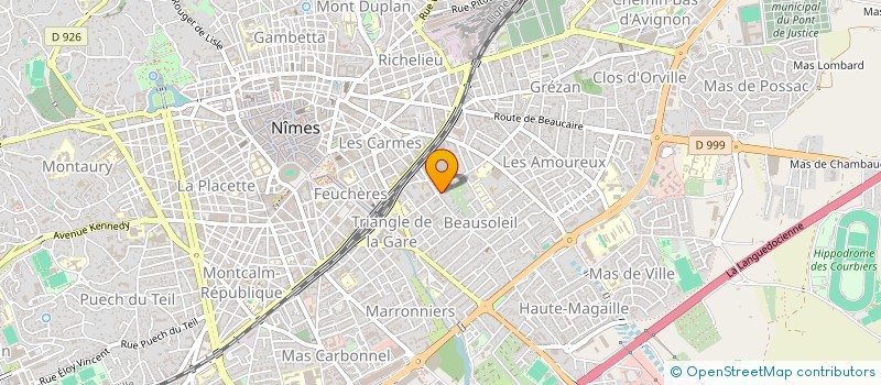 localisation de l'entreprise CONFINO DUVAL CONCEPT à NIMES