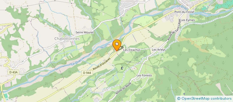 localisation de l'entreprise CONFISERIE DES 3 OURS  SAINT-JEAN-SAINT-NICOLAS