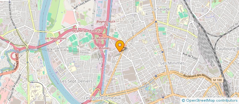 localisation de l'entreprise CONFISERIE DU LAURIER à TOULOUSE