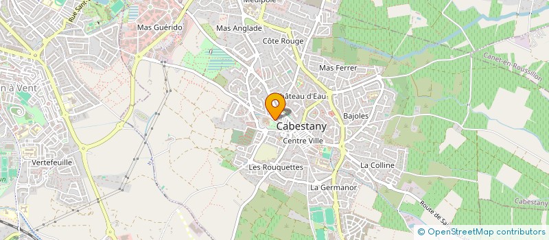 localisation de l'entreprise CONFISERIE DU TECH SA à CABESTANY