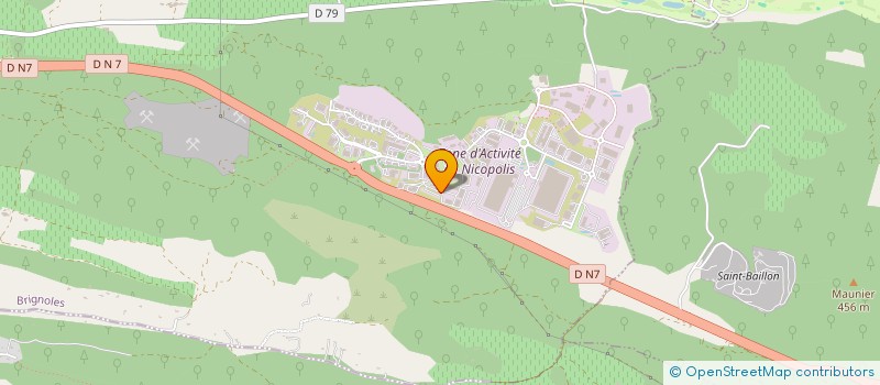 localisation de l'entreprise CONFISERIE FORAINE à FLASSANS-SUR-ISSOLE