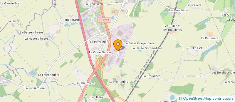 localisation de l'entreprise CONFISERIE PINSON à MONTAIGU-VENDEE