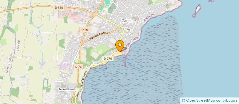 localisation de l'entreprise CONFISERIE SAINT-ANTOINE à CANCALE