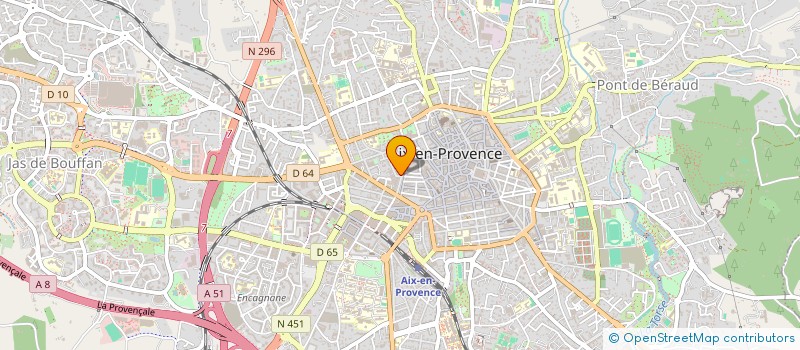 localisation de l'entreprise CONFISERIE SEXTIUS à AIX-EN-PROVENCE