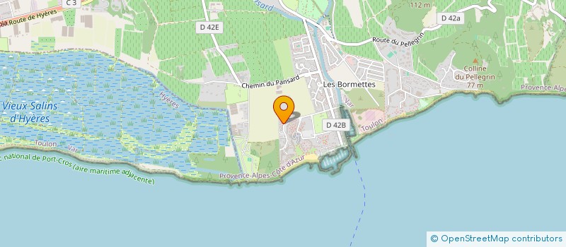 localisation de l'entreprise CONFISERIE SPECIALITES FINES  LA LONDE LES MAURES