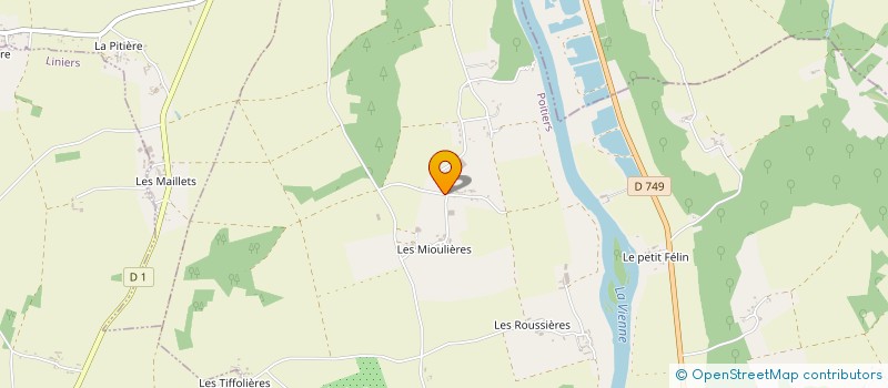 localisation de l'entreprise CONFIT & MYRTILLES à BONNES