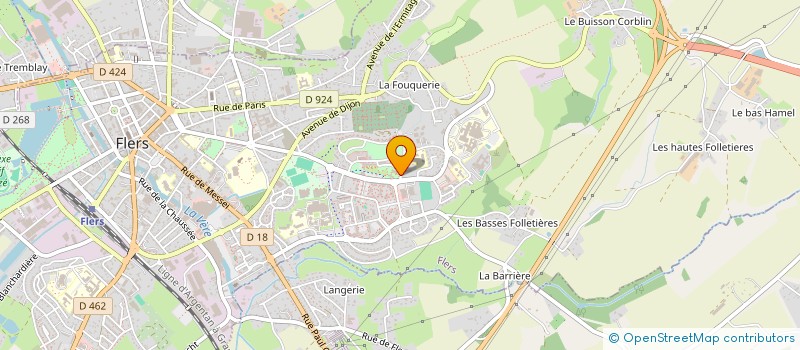 localisation de l'entreprise CONFITURE ESPOIR à FLERS