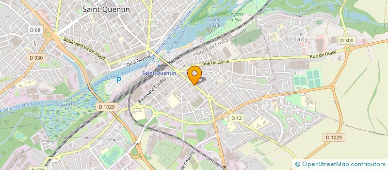 localisation de l'entreprise CONFITURE ET COMPAGNIE à SAINT-QUENTIN