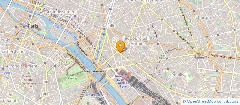localisation de l'entreprise CONFITURE PARISIENNE à PARIS