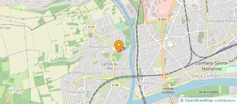 localisation de l'entreprise CONFITURERIE ET CONFISERIE D'ANDRESY à MAURECOURT