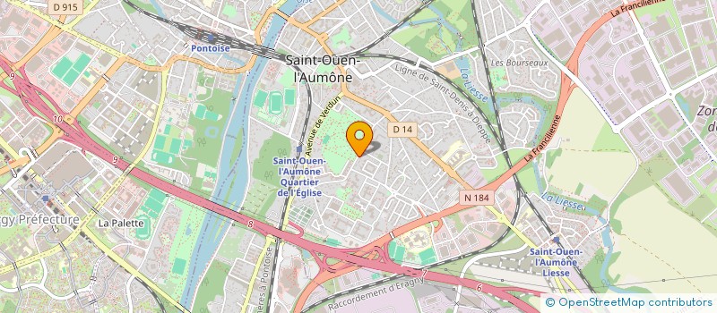 localisation de l'entreprise CONFLANS MARKET  SAINT-OUEN-L'AUMONE