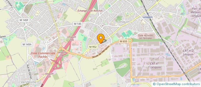 localisation de l'entreprise CONFLANT INVEST à LESQUIN