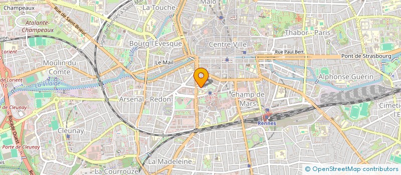 localisation de l'entreprise CONFLUENCE à RENNES