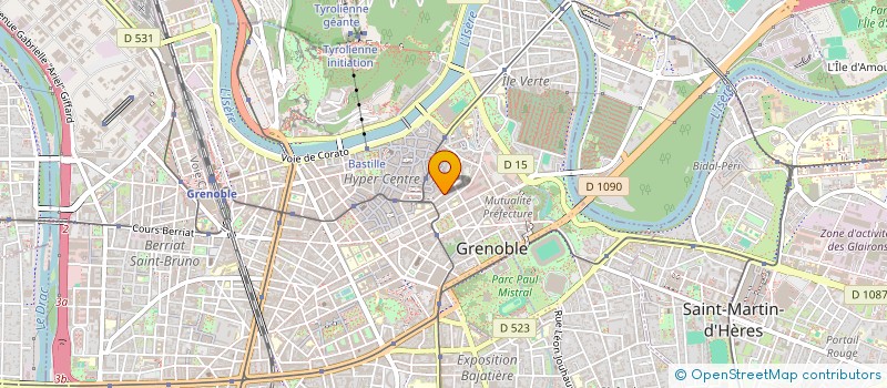 localisation de l'entreprise CONFLUENCE  GRENOBLE