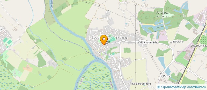 localisation de l'entreprise CONFLUENCE  ECOUFLANT