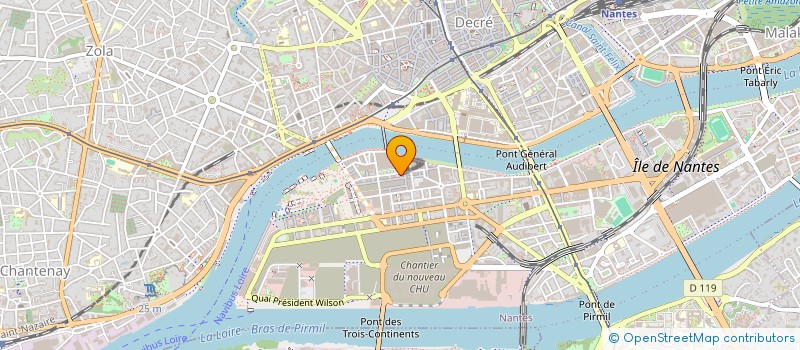 localisation de l'entreprise CONFLUENCE AVOCATS à NANTES