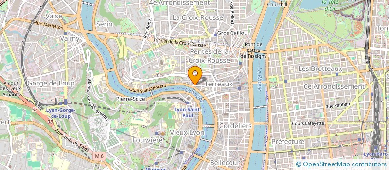 localisation de l'entreprise CONFLUENCE CONSULTING EUROPE à LYON