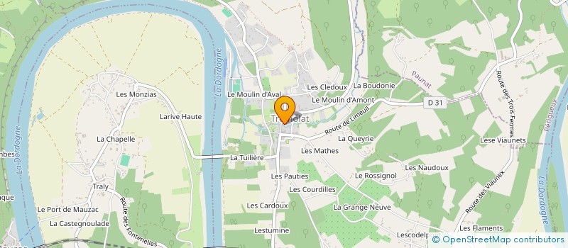 localisation de l'entreprise CONFLUENCE DES ARTS ET DES SAVOIRS  LIMEUIL