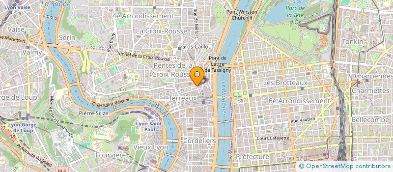 localisation de l'entreprise CONFLUENCE FOOTBALL CLUB  LYON