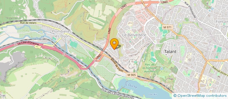 localisation de l'entreprise CONFLUENCE.MEDIA  PLOMBIERES-LES-DIJON