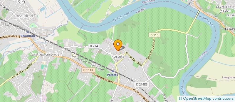 localisation de l'entreprise CONFLUENCE & TERROIR à PORTETS