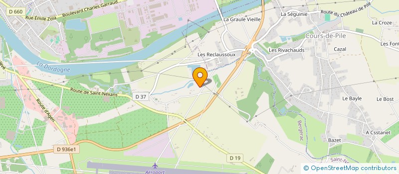 localisation de l'entreprise CONFLUENCES à BERGERAC