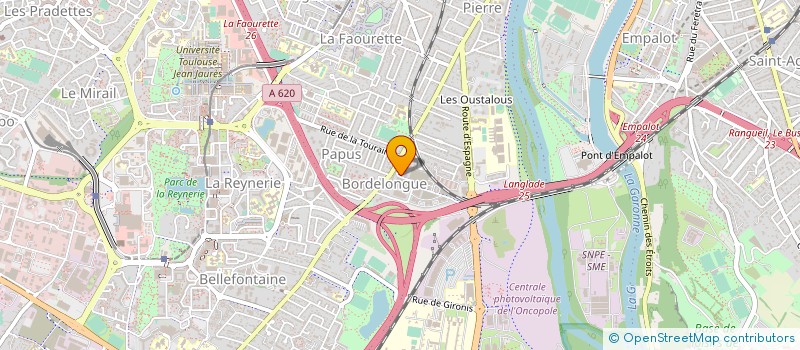 localisation de l'entreprise CONFLUENCES à TOULOUSE