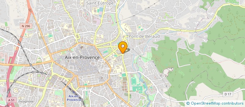 localisation de l'entreprise CONFLUENCES à AIX-EN-PROVENCE