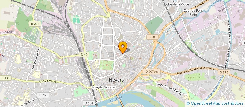 localisation de l'entreprise CONFLUENCES.VET à SERMOISE SUR LOIRE
