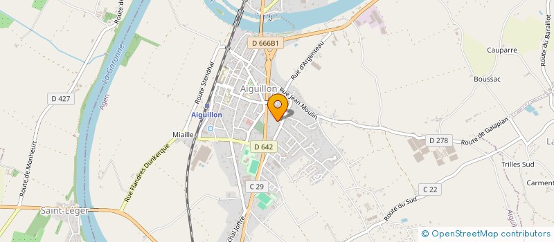 localisation de l'entreprise CONFLUENT IMMOBILIER à AIGUILLON