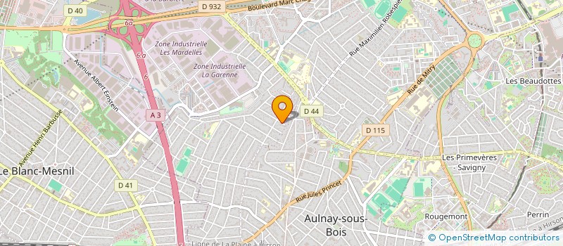 localisation de l'entreprise CONFO-BAT à AULNAY-SOUS-BOIS