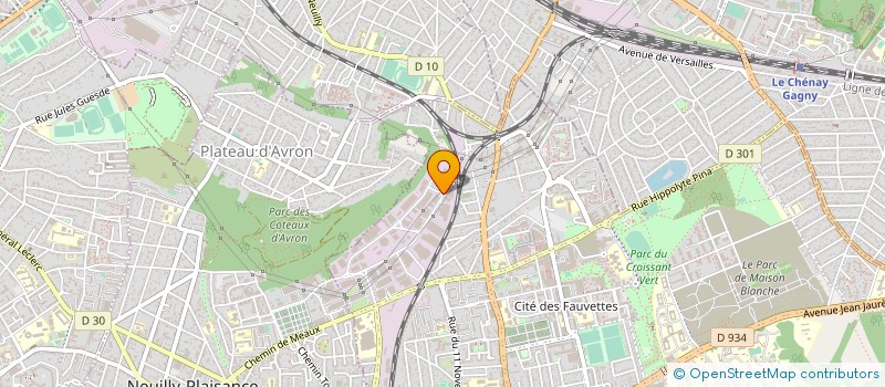 localisation de l'entreprise CONFOGAZ IDF à NEUILLY-SUR-MARNE