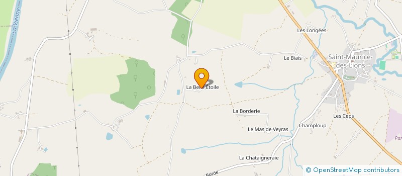 localisation de l'entreprise CONFOLENS DISTRIBUTION à ANSAC-SUR-VIENNE