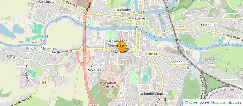 localisation de l'entreprise CONFOR' ENERGIE à CHARLEVILLE-MEZIERES