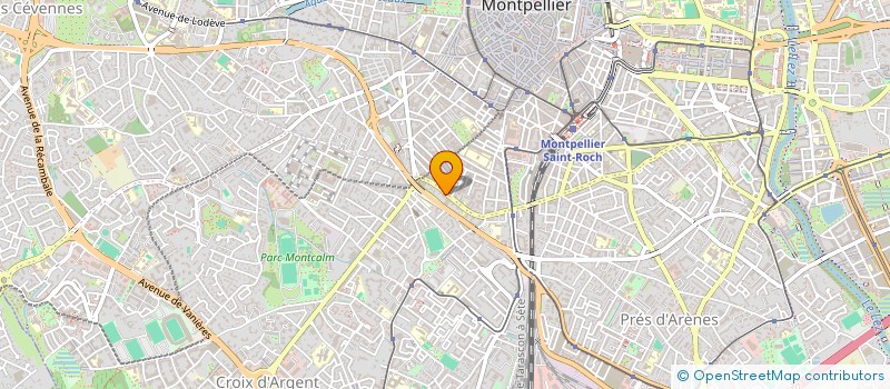 localisation de l'entreprise CONFOR'T HABITAT 34 à MONTPELLIER