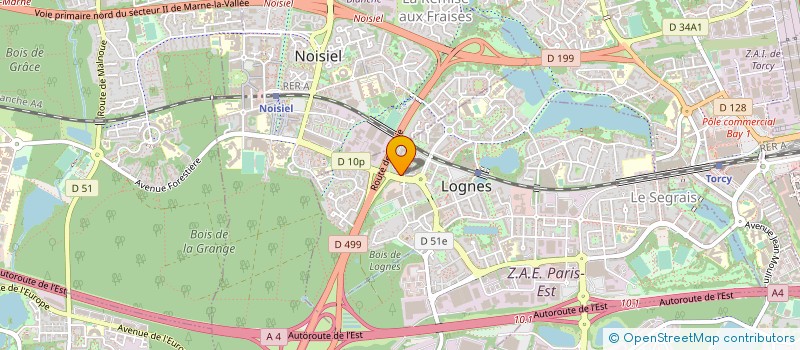 localisation de l'entreprise CONFORAMA CHALON à LOGNES