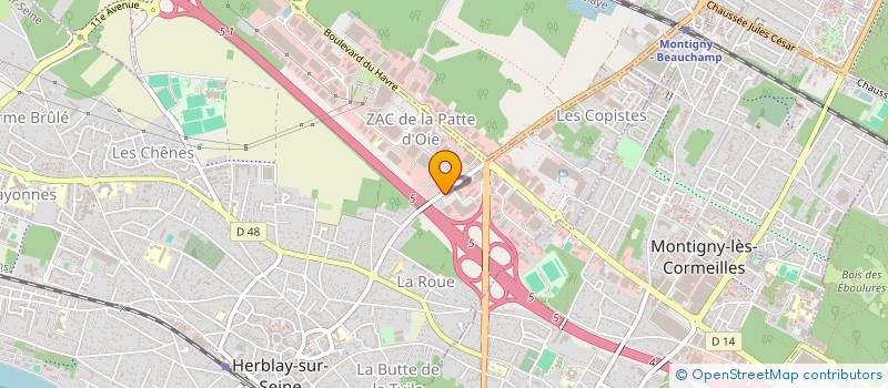 localisation de l'entreprise CONFORDOM BEL AIR à HERBLAY-SUR-SEINE