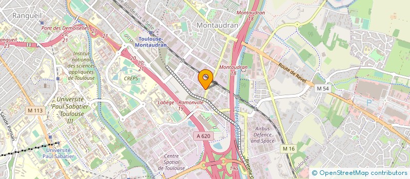 localisation de l'entreprise CONFOREL à TOULOUSE