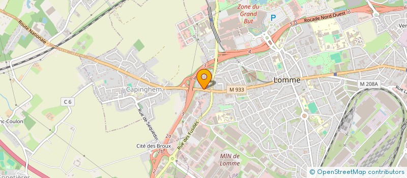 localisation de l'entreprise CONFOREO  LILLE