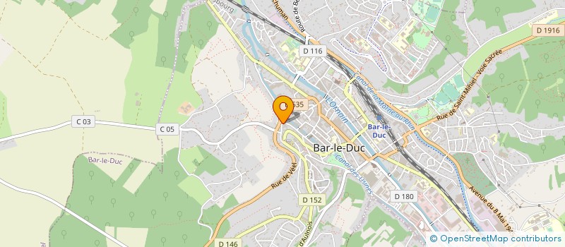 localisation de l'entreprise CONFORM à BAR-LE-DUC