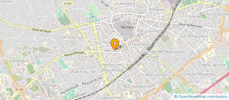 localisation de l'entreprise CONFORM.AL  NIMES