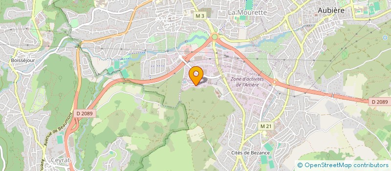 localisation de l'entreprise CONFORM RH  ROMAGNAT