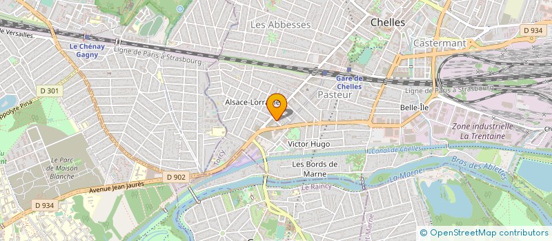 localisation de l'entreprise CONFORM SN à CHELLES