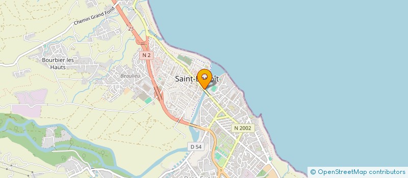 localisation de l'entreprise CONFORMA à SAINT-BENOIT
