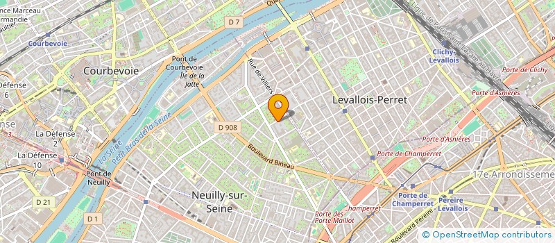 localisation de l'entreprise CONFORMEO à NEUILLY-SUR-SEINE