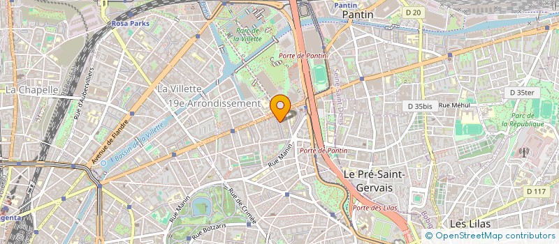 localisation de l'entreprise CONFORMIDABLE  PARIS