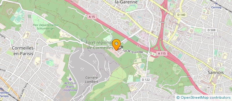 localisation de l'entreprise CONFORMITE DE L HABITAT FRANCAIS à SAINT-OUEN-L'AUMONE