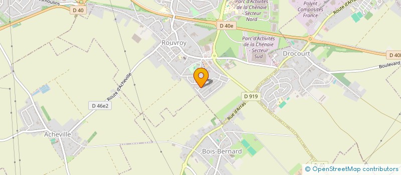 localisation de l'entreprise CONFORMITE ET EXPERTISE DU PATRIMOINE FRANCAIS  ROUVROY